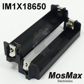 Mosmax 1x18650 sled front joined together