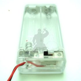 2xaa clear battery mod box with switch_2
