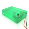 3xaa green clear battery mod box with switch-500×500