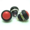Red pushbutton horn switch