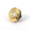 Clonetec 12mm domed switch brass