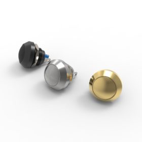 Metal 12mm domed horn switch