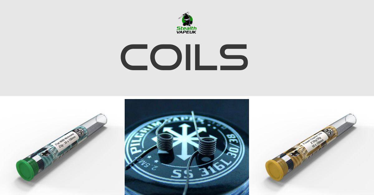 Coils - Vape Coils -Clapton Coils - Clapton Wire Shots
