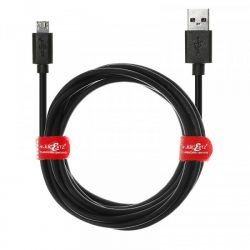 Juicebitz coiled 20awg micro usb cable