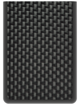 Black textured carbon orion ii panel